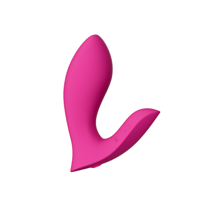 FLEXER BLUETOOTH INSERTABLE DUAL PANTY VIBRATOR - PINK