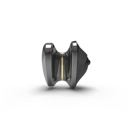 Mystim Heart's Desire eStim layonvibrator, Black