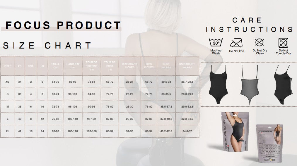 HARNESS BODY SIGNATURE - XL - BLACK