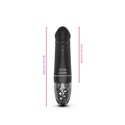 Mystim Real Deal Neal eStimVibrator, Black